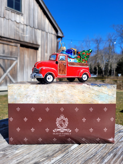 Beach Plum Farm Truck Ornament