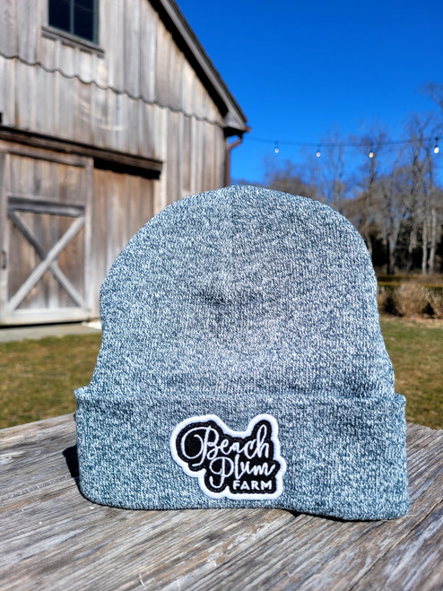 Beach Plum Farm Gray Beanie
