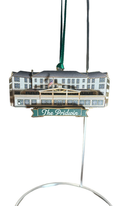 Pridwin Gold Box Building Ornament