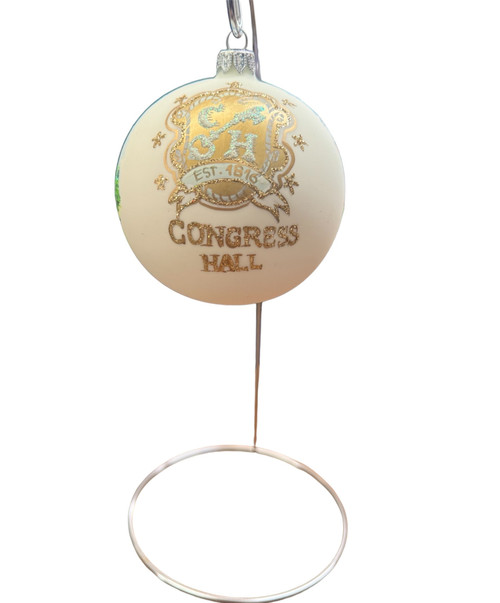 Congress Hall - Crest Round Ornament