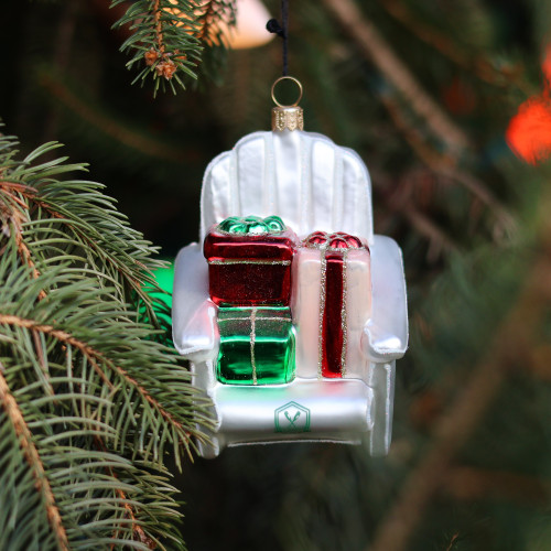 Pridwin Adirondack Chair Ornament