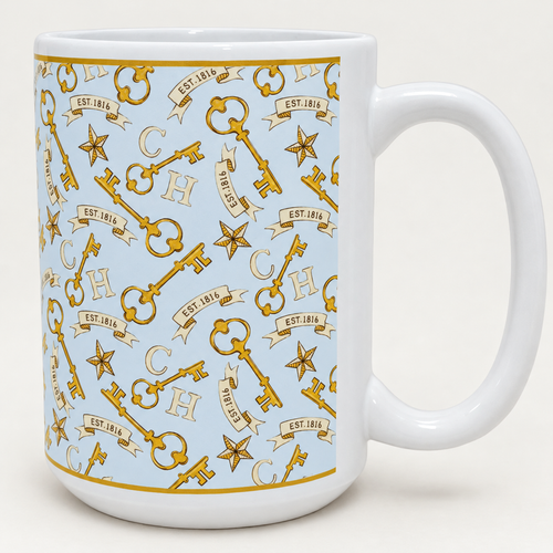 CH Key Pattern Mug