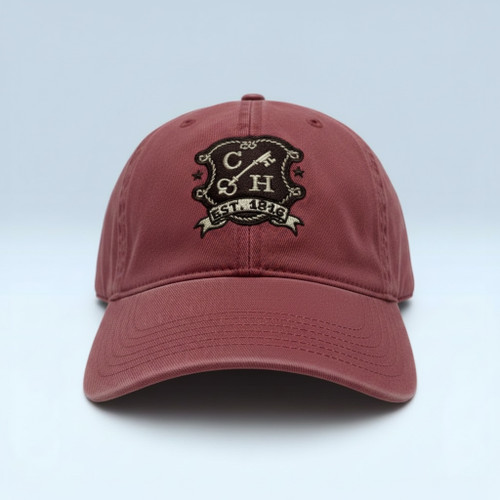 Congress Hall Crest Hat - Nantucket Red