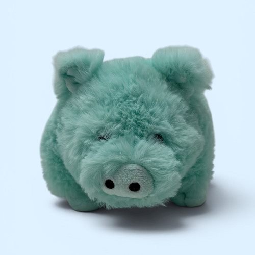 Stuffed Blue Pig (Small)