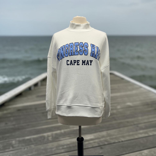 Congress Hall Mock Neck Sweatshirt
