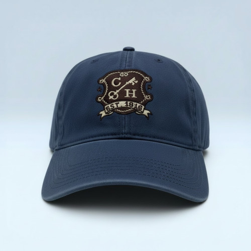 Congress Hall Crest Hat - Navy