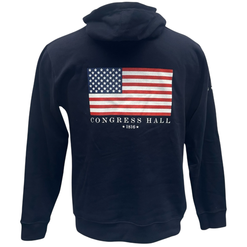 Congress Hall Flag hoodie
