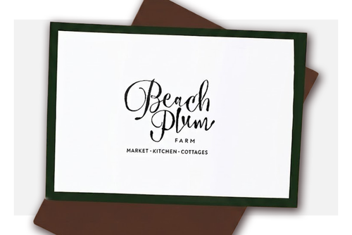 Beach Plum Farm Gift Card 