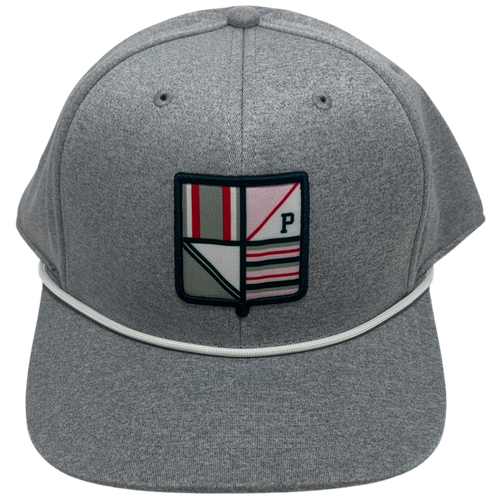 PW Shield Rope Hat - Heather Grey
