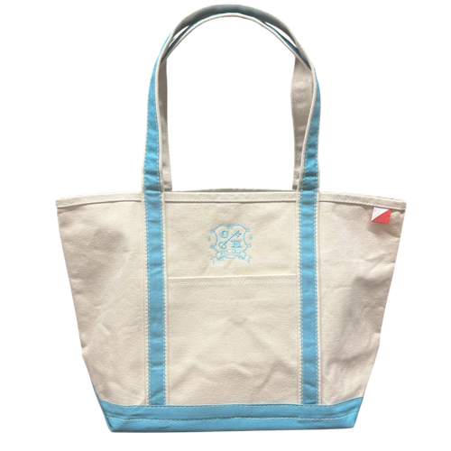 Congress Hall Canvas Tote - Medium, Blue