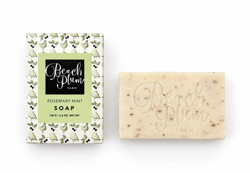 Beach Plum Farm Rosemary Mint Bar Soap