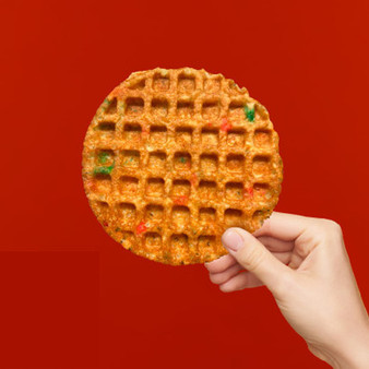 Confetti Waffles (6 waffles)