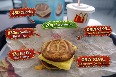 This Is the “Highest Protein” Fast Food Breakfast in America