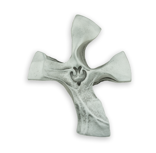 Pewter Clinging Cross ©