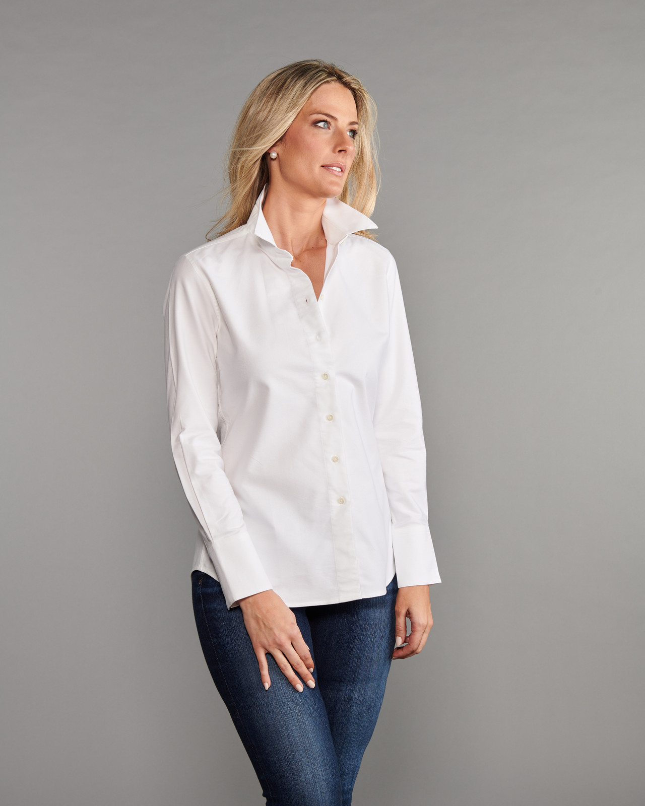 The Great White Shirt in White Oxford | The Crisp, White Classic Fitted ...