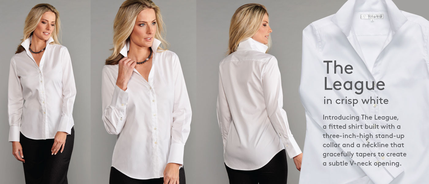 Claridge & King The Crop in Crisp White
