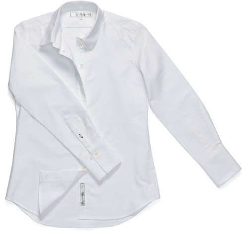This version of our best-selling white fitted-style shirt, the G.W.S. No. 1 is made with a heavier white Oxford cloth. 