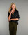 The Mod in Pitch-Black Poplin (easy-care) 
