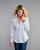 The 4.0 Shirt in Lovely Blue Stripe