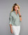 The Crop in Evergreen Stripe
