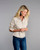 The Safari Crop in Stone Twill (easy-care)