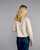 The Safari Crop in Stone Twill (easy-care)