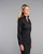 The Pleated League in Pitch-Black (Easy-Care) Poplin