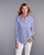 The Ivy Shirt in Ballpoint Blue Stripe