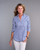 The Ivy Shirt in Ballpoint Blue Stripe