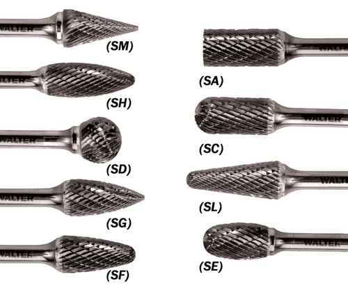WALTER CARBIDE BURR SF-6 DC-01V066