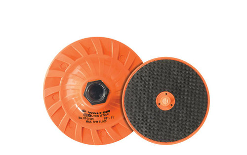4" QS BACKING PAD 5/8"-11-07Q044