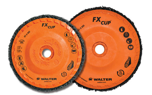 5"X3/4X5/8-11 FX CUP WHEEL-07X505
