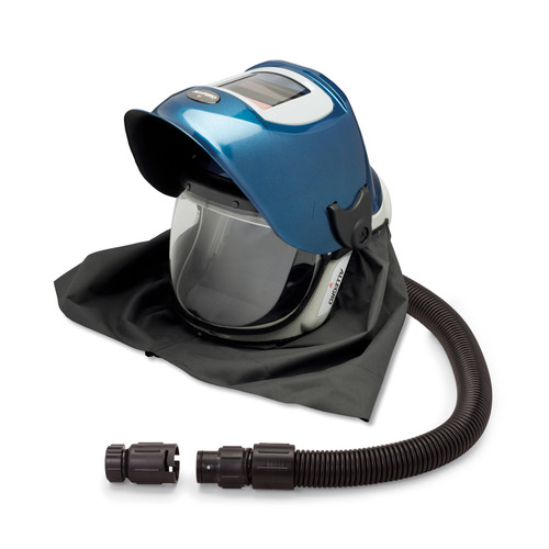 9904-CW-Deluxe Supplied Air Shield & Welding Helmet w/HP Personal Cooler