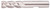 25.0,4 FL SGL END END-MIL 1 SHK  -5600A