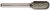 SC-12,SOLID CARB BUR SGL CUT - MAGNUM