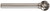SD-6NF,SOLID CARB BUR ALU CUT - MAGNUM