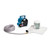 9222-01A-1- Double Bib Tyvek Hood Breathing Air Blower Respirator System w/ 50 Hose