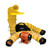 9520-398M-8" Axial AC Industrial Plastic Blower System w/ 8" MVP (9539-08 Blower)
