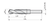 R561.1/8-R56 1/2" Reduced Parallel Shank Drill