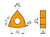 WNMM 080408E-NR2:T7335-Turning Insert - Negative