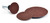 SHUR-KUT® 3" Type S Aluminum Oxide Quick Change Disc, 100 Grit