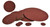 SHUR-KUT® 2" Aluminum Oxide Cloth PSA Disc, 60 Grit
