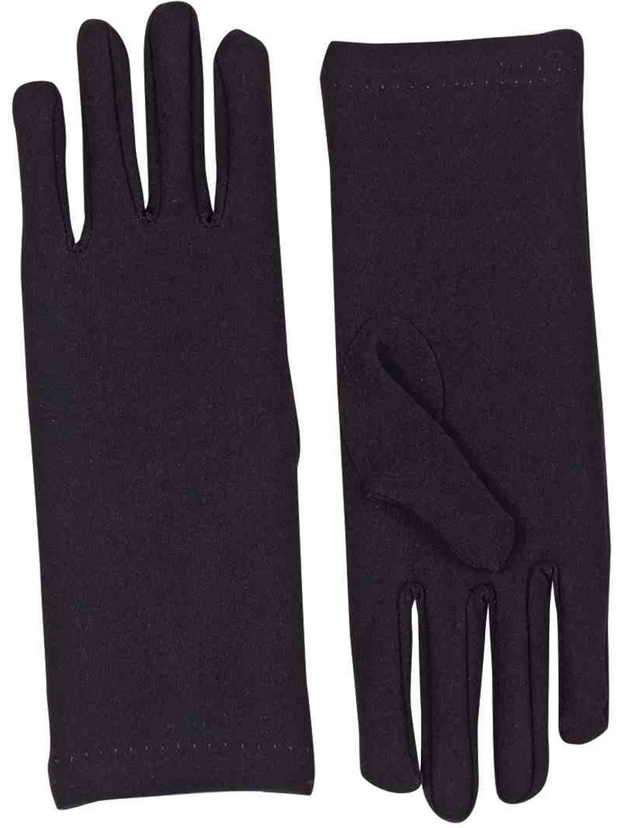 Adult's Deluxe Black Dress Gloves
