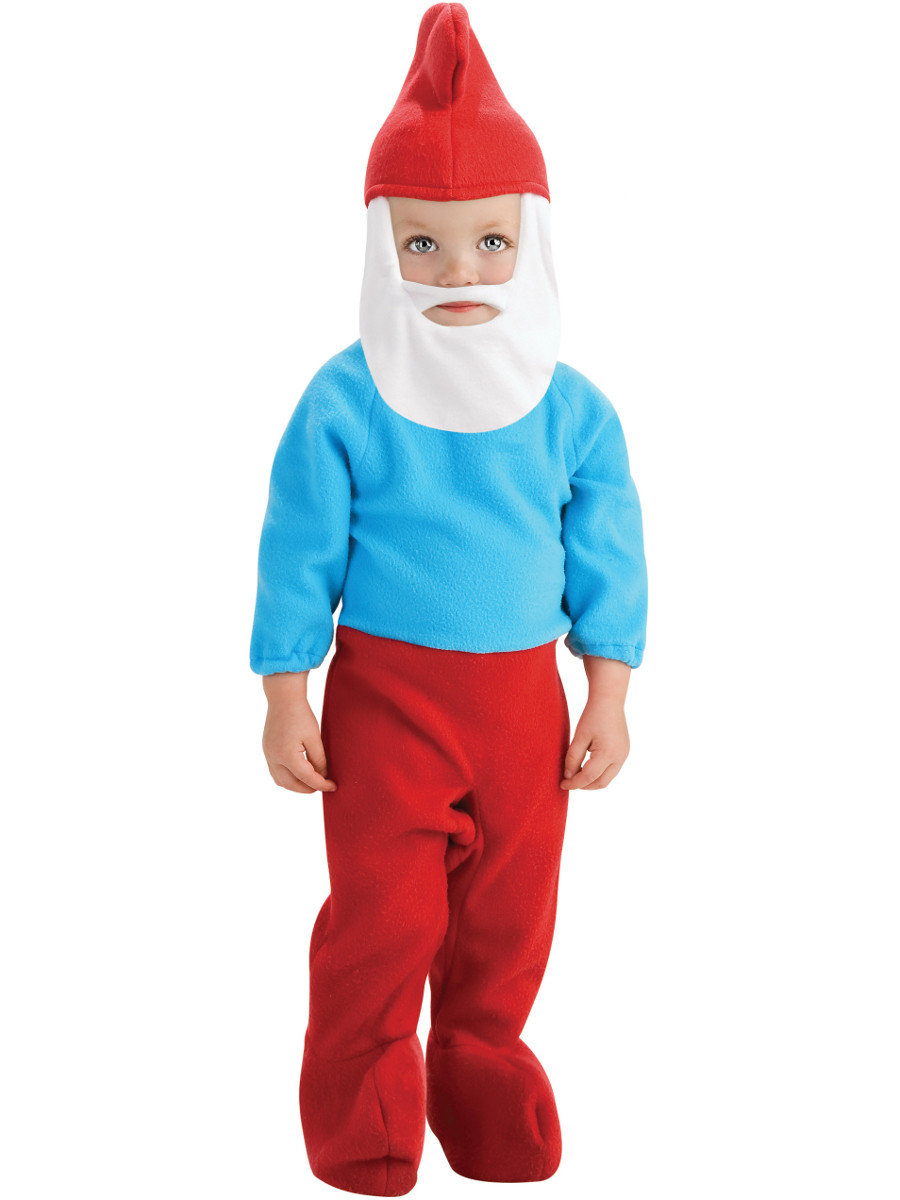 The Smurfs Baby Papa Smurf Costume