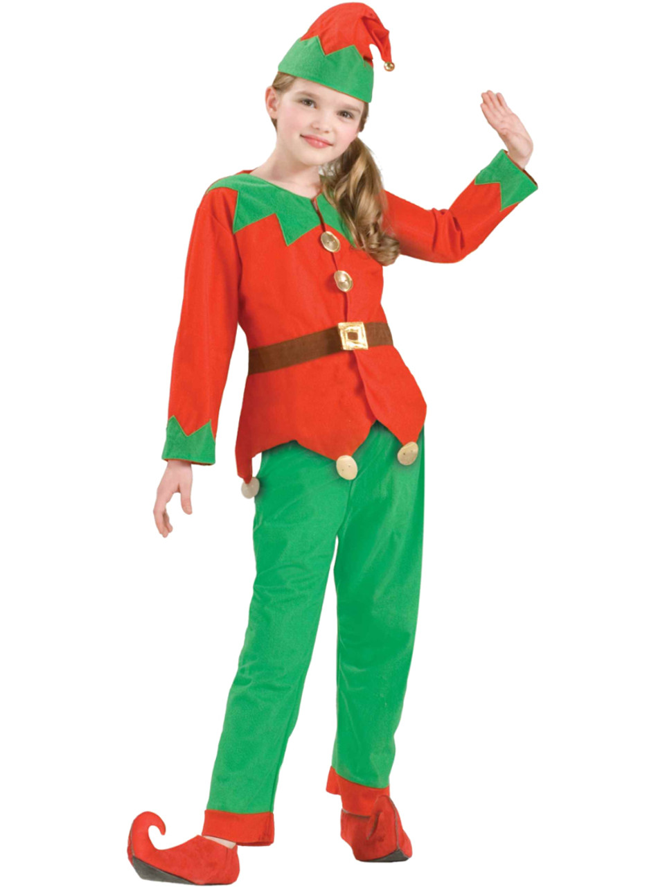 Boy's Girl's Workshop Elf Costume