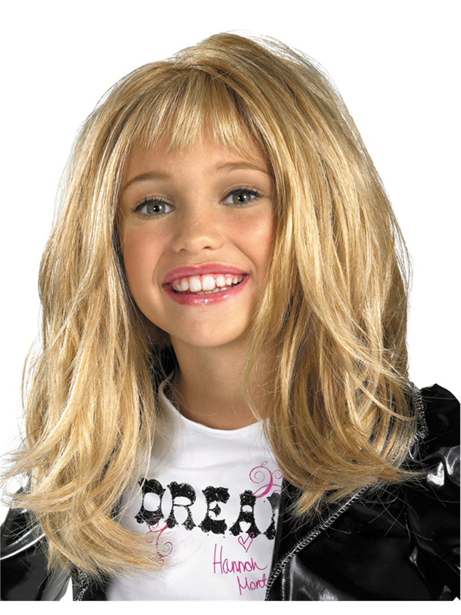Premium Blonde Hannah Montana Wig