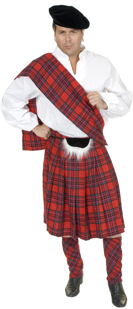 scottish kilt costume