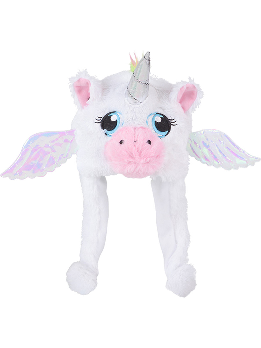 plush unicorn hat