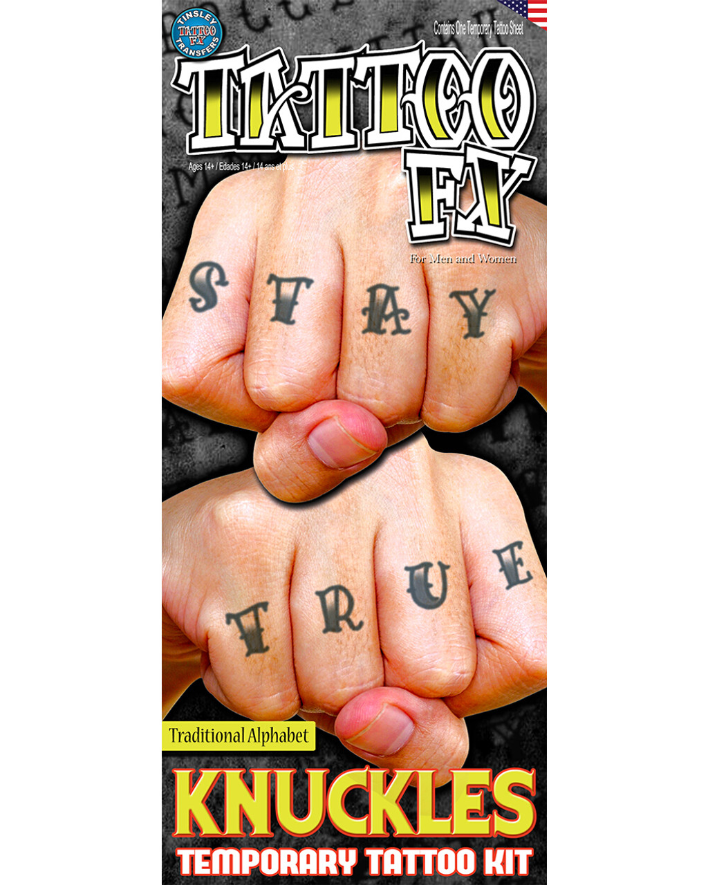 traditional knuckle tattoos