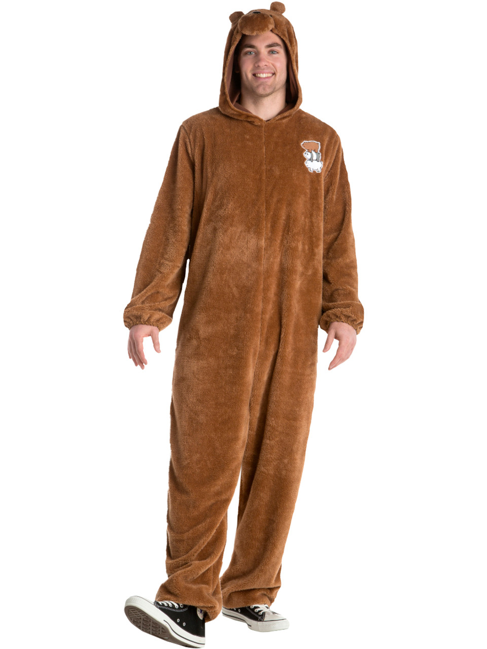 We Bare Bears Grizz One Piece Suit Adult